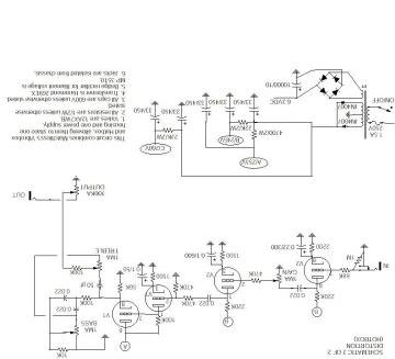 Matchless Hotbox Overdrive schematic circuit diagram